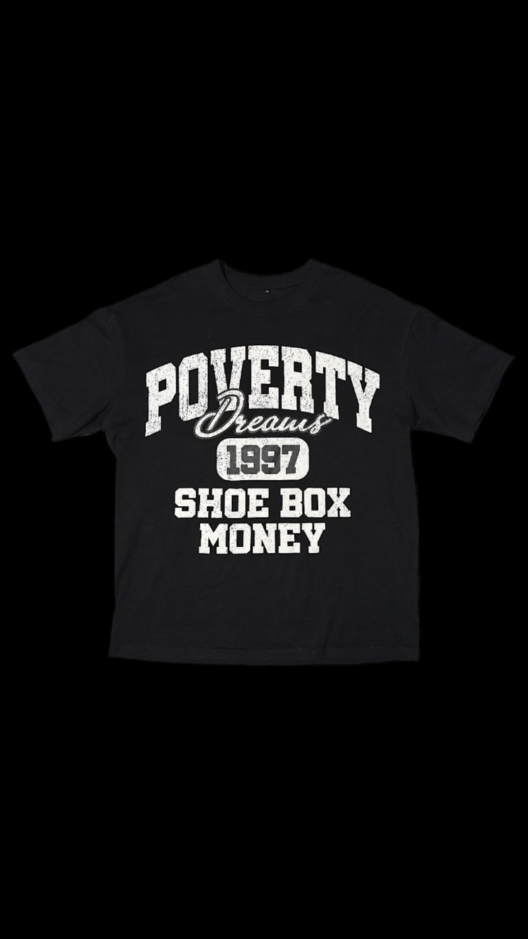 Shoe Box Money Drop Shoulder Heavyweight T-Shirt