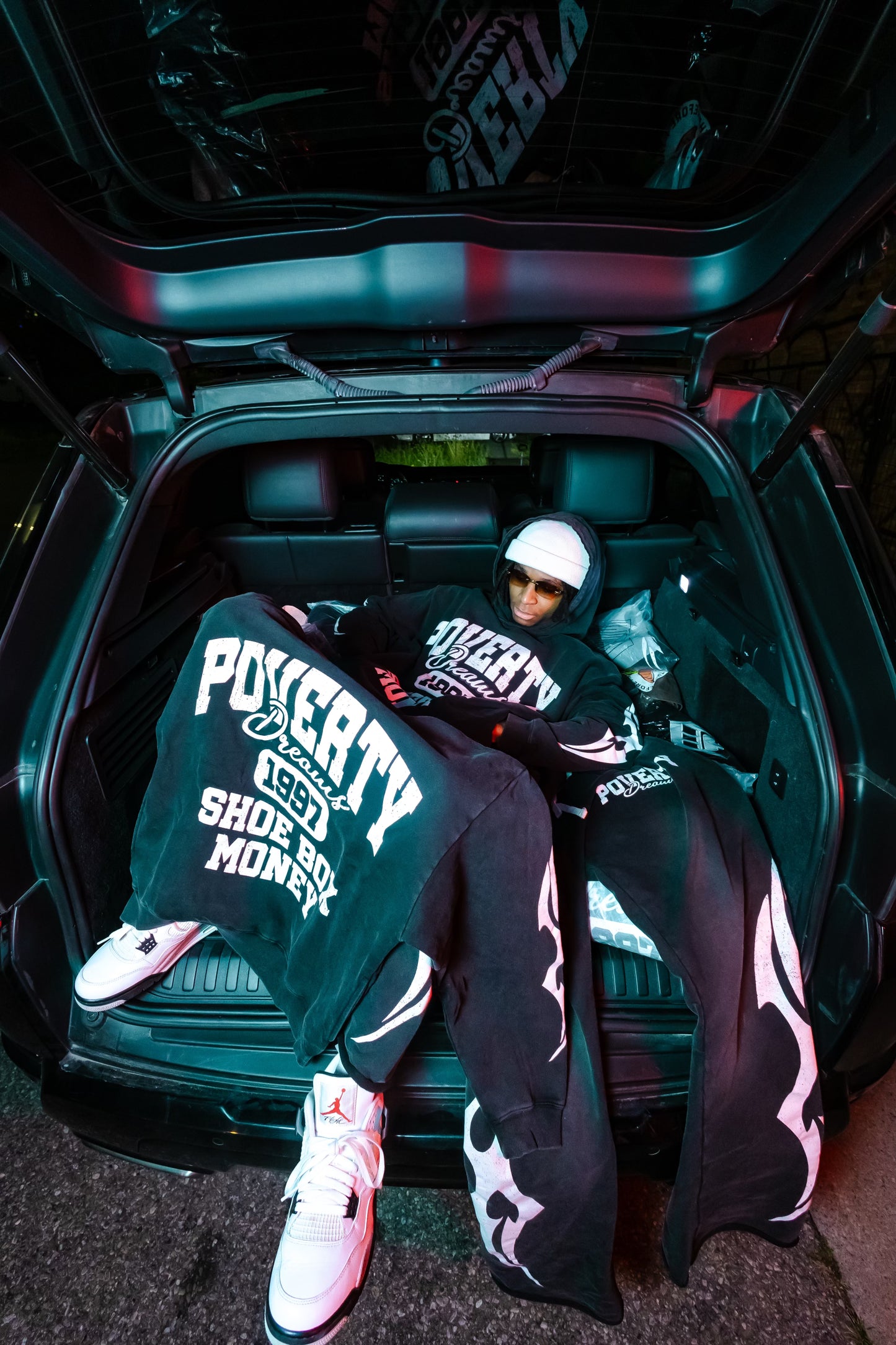 Shoe Box Money Hoodie