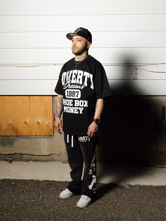 Shoe Box Money Drop Shoulder Heavyweight T-Shirt