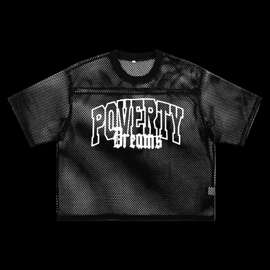 See-through Boxy Net T-Shirt